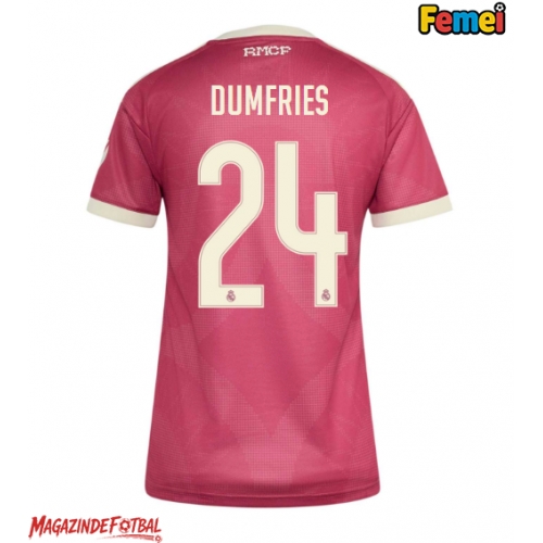 Real Madrid Denzel Dumfries #24 Tricou Fotbal Replică 2026-27 Femei Treilea Real Madrid Denzel Dumfries #24 Tricou Fotbal Replică 2026-27 Femei Treilea